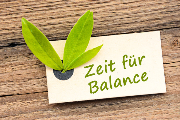Zeit für Balance Zeit für Balance